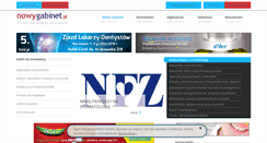 Desktop Screenshot of nowygabinet.pl